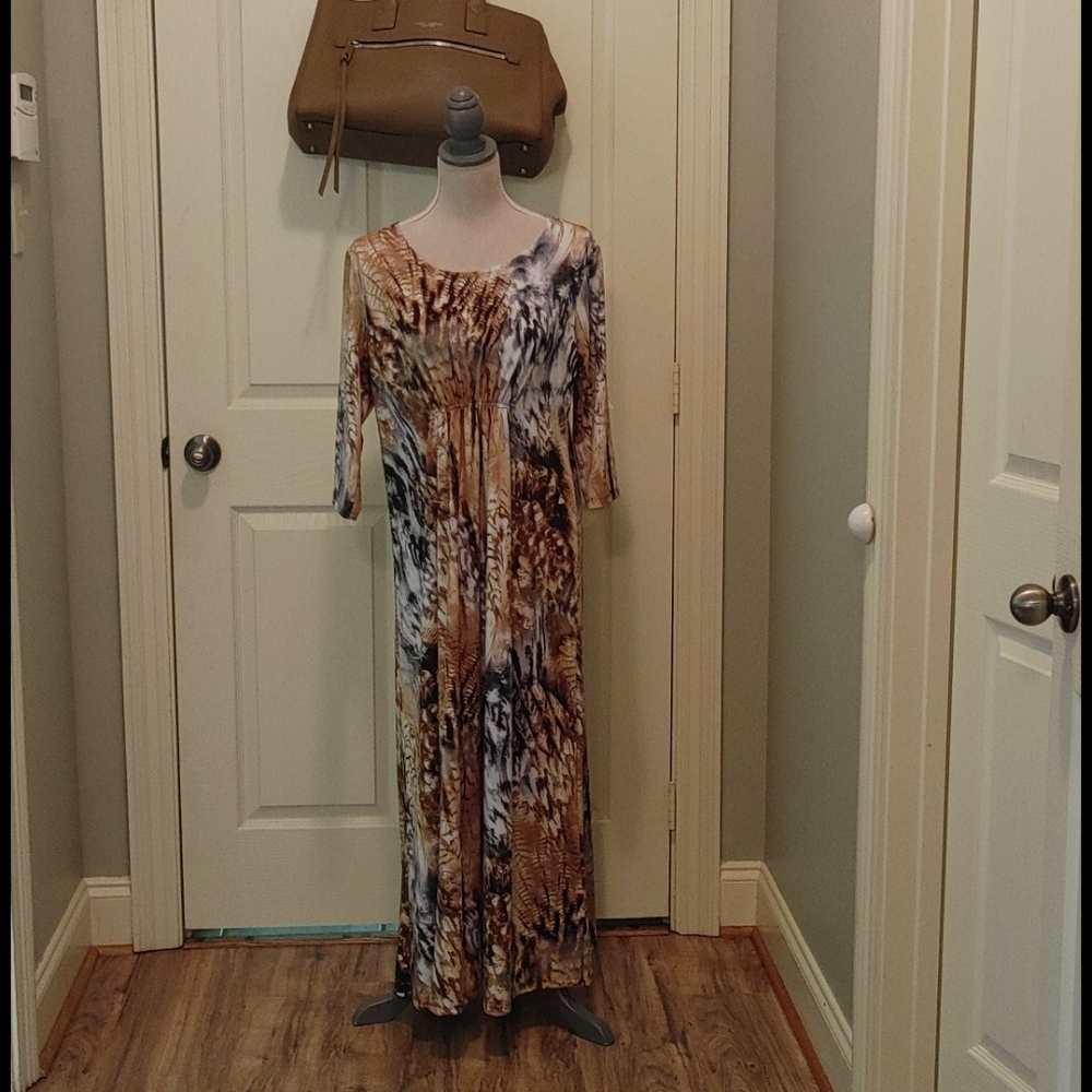 Animal print dress